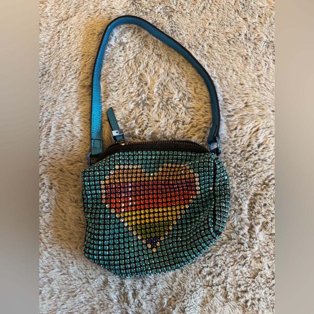 Kurt Geiger Colorful rhinestone purse